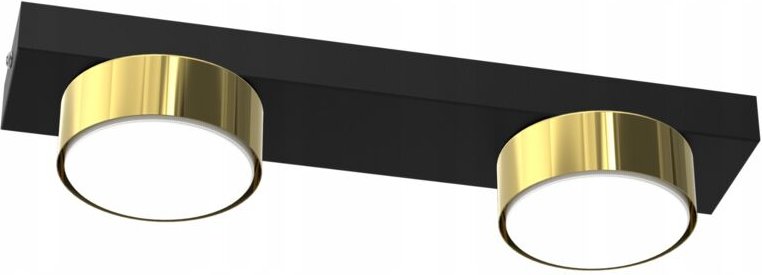 Deckenleuchte Led Loft Gx53 Schwarz Gold Polnisch Dekorativ Modern