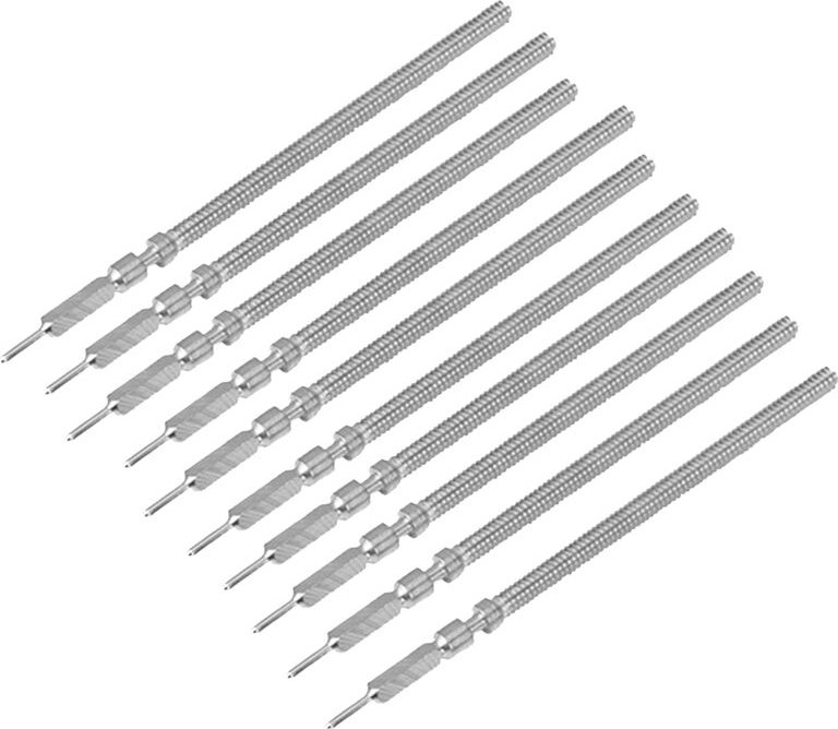 10 StüCk/Set Uhraufzugsschaft für ETA 6497-1 6498 Seagull ST36 Uhrenkrone Uhrwerkgriff Reparaturwerkzeugteile