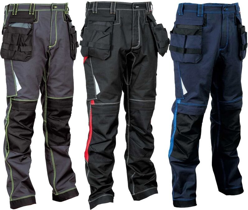 Leiria Arbeitshose - 44 (eu) - Schwarze - Cofra