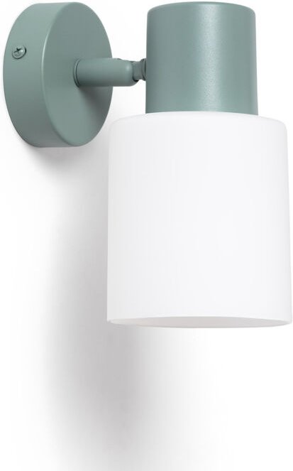 Wandleuchte Ausrichtbar Metall und Glas Zion Seladongrün