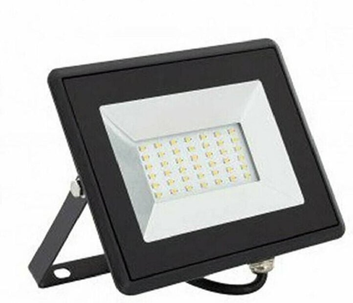 Trade Shop Traesio - Trade Shop - aussenstrahler 50W schwarz IP65 natürliches warmes kaltes licht -