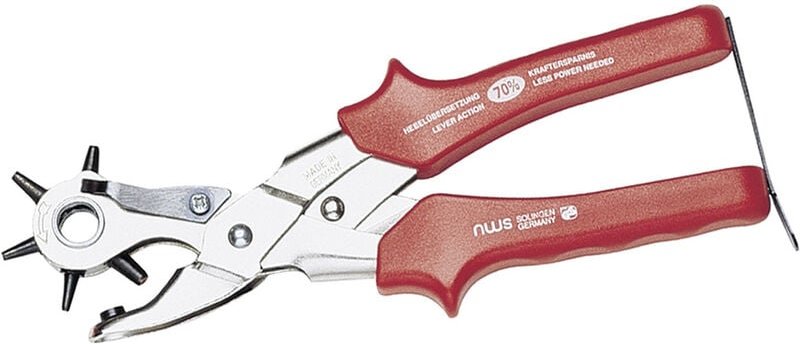 10860 Revolverlochzange 2 mm, 2.5 mm, 3 mm, 3.5 mm, 4 mm, 4.5 mm 250 mm 1 St. - NWS