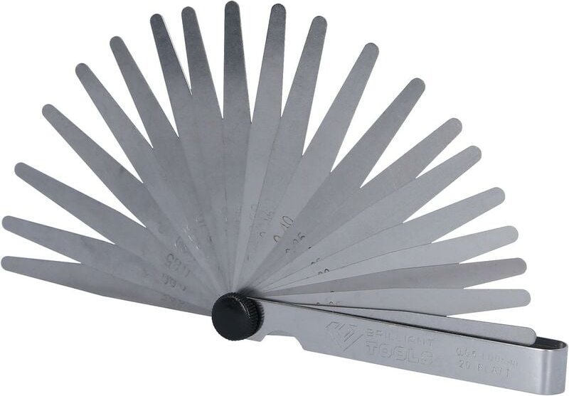 Brilliant Tools - Präzisions-Fühlerlehre, 0,05 - 1 mm