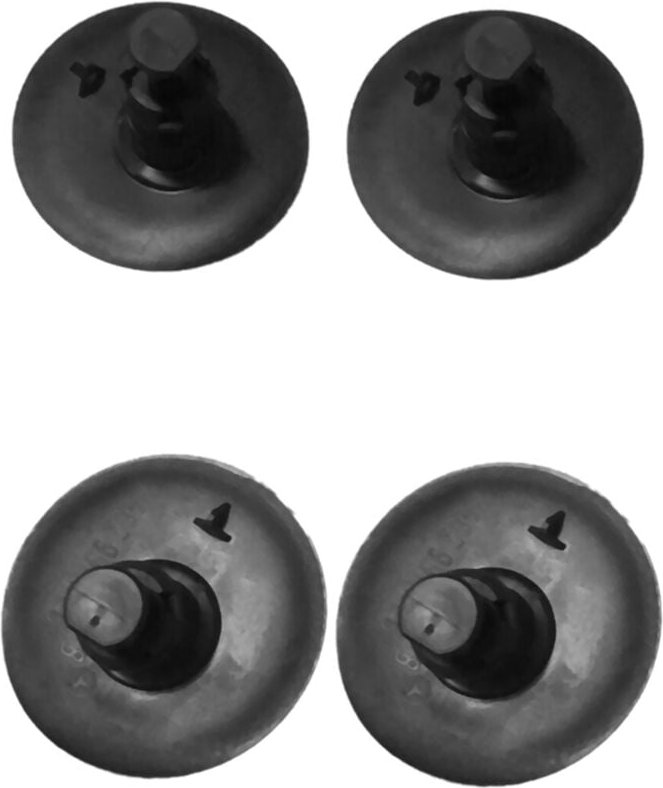 Tlily - 4 stücke jack hole cover 2029970186 für W202 W210 W208 Jack Gummi Polster