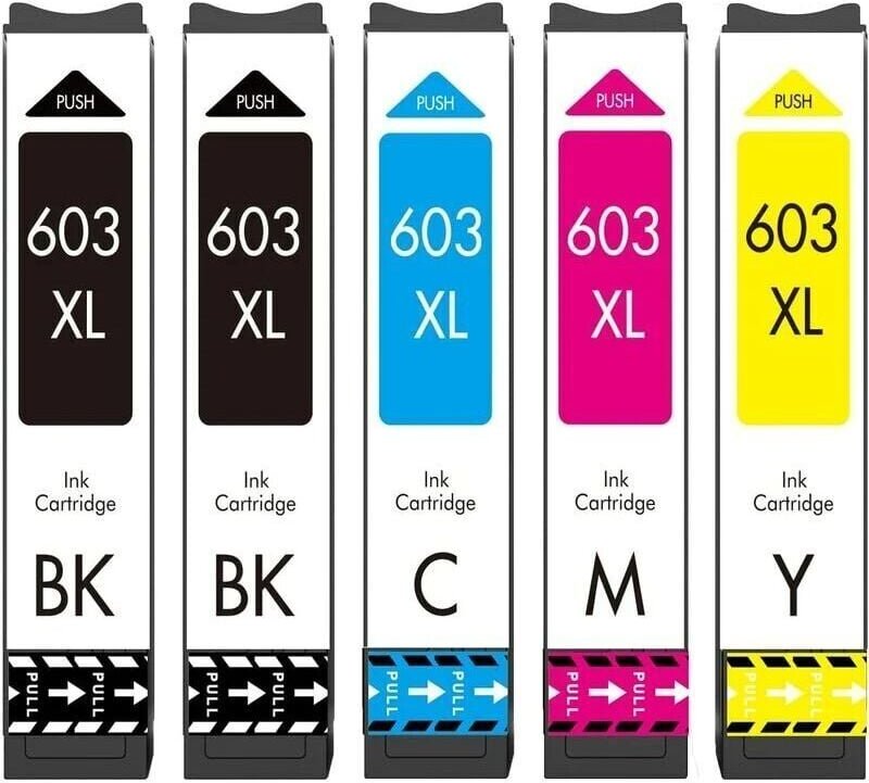 603XL Patrone, kompatibel mit Epson 603 603XL Tintenpatronen für Expression Home XP-2100 XP-2105 XP-3100 XP-3105 XP-3150...