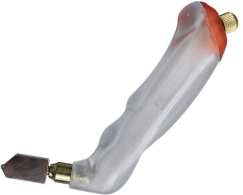 Csparkv - Professioneller Hartmetall-Glasschneider, robuster Glasschneider mit Pistolenvorschub