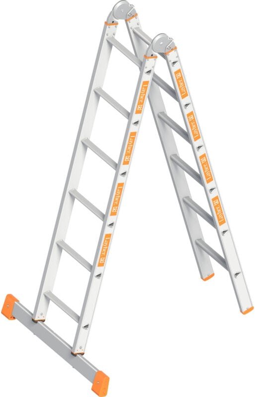 Layher Topic 1056 Klappleiter 2x6 Sprossen