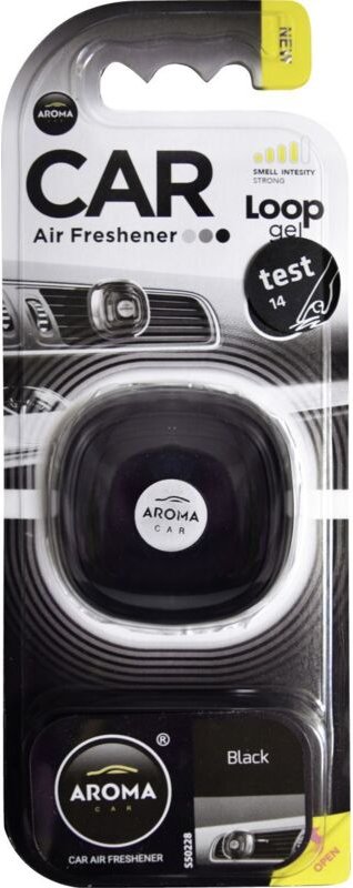 airflair Lufterfrischer Loop Black Autodüfte