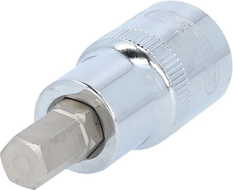 1/2' CHROMEplus Bit-Stecknuss Innensechskant, kurz, 9mm