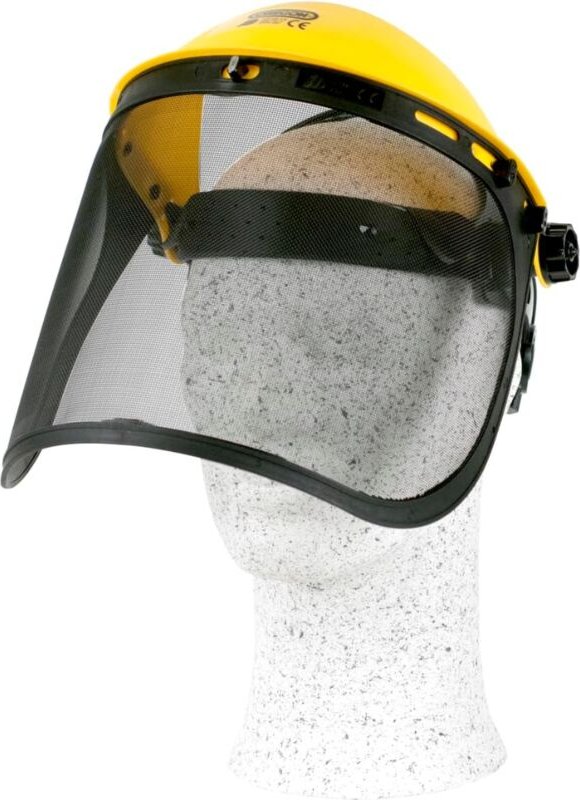 Schutzhelm mit Vollnetzvisier zum Bürstenschneiden und Fällen von Schutz - Ymyny