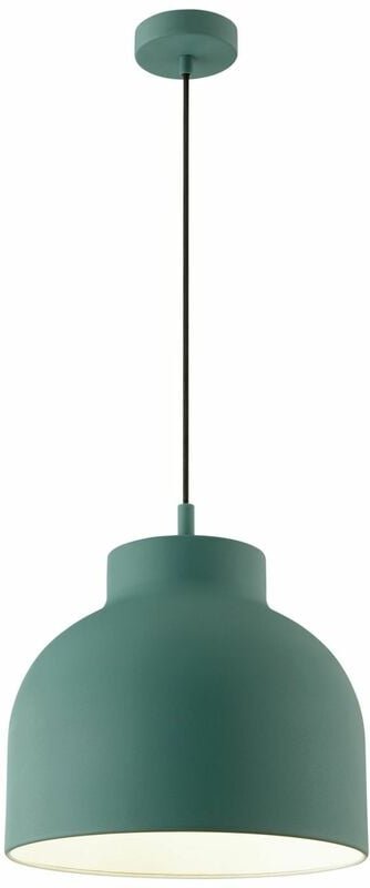 BRILLIANT Lampe, Sven Pendelleuchte 1flg türkis, Metall, 1x A60, E27, 40W,Normallampen (nicht enthalten)