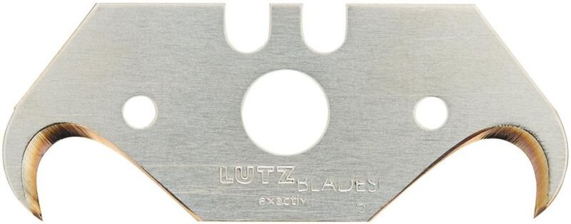 Lutz Hakenklinge 0,65 mm, TiN beschichtet, a 10 St.