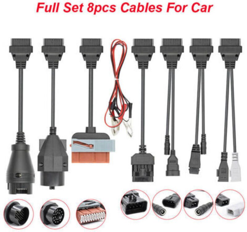 8-in-1 Auto-Diagnosekabel Autocom Multiprog Autokabel ds150e TCS CDP, TRIMEC