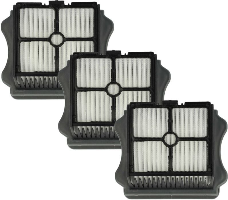 3x Flachfaltenfilter kompatibel mit Tineco Floor One S5 Pro, Floor One S5 Extreme Nass- und Trockensauger, Staubsauger -...