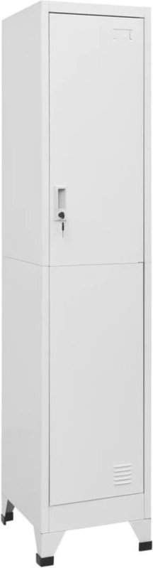 Schließfachschrank 38x45x180 cm Stahl - Vidaxl