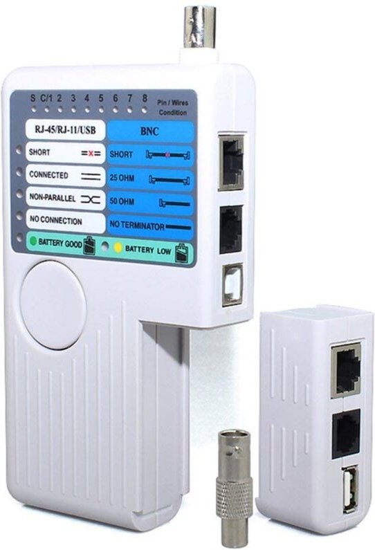 Memkey - RJ11 RJ45 usb bnc Netzwerkkabeltester für utp stp lan Tracked Cable
