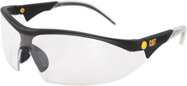 CAT - DIGGER100 erpillar Schutzbrille Schwarz, Transparent en 166-1 din 166-1