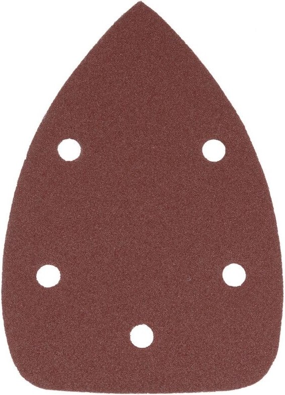 5er Set selbsthaftende Dreieckpads - Korn 240 - 140x140x80 mm Kreator