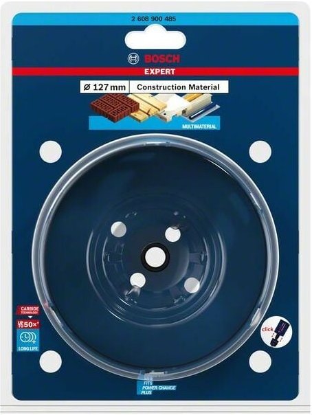 Professional Expert Construction Material Lochsäge, 127 x 60 mm (2608900485) - Bosch