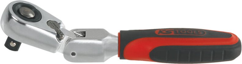 Umschaltknarre KS TOOLS Ultimate - Gelenkbar - 1/4 Zoll - 922.1504