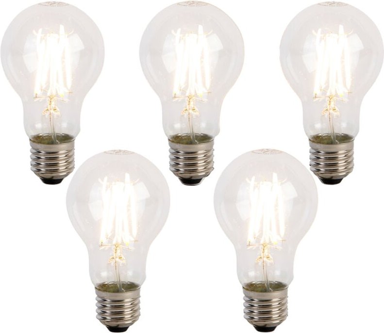 Luedd - 5er-Set E27 3-Stufen-Dimmbare LED-Glühbirnen A60 5W 700 lm 2700K