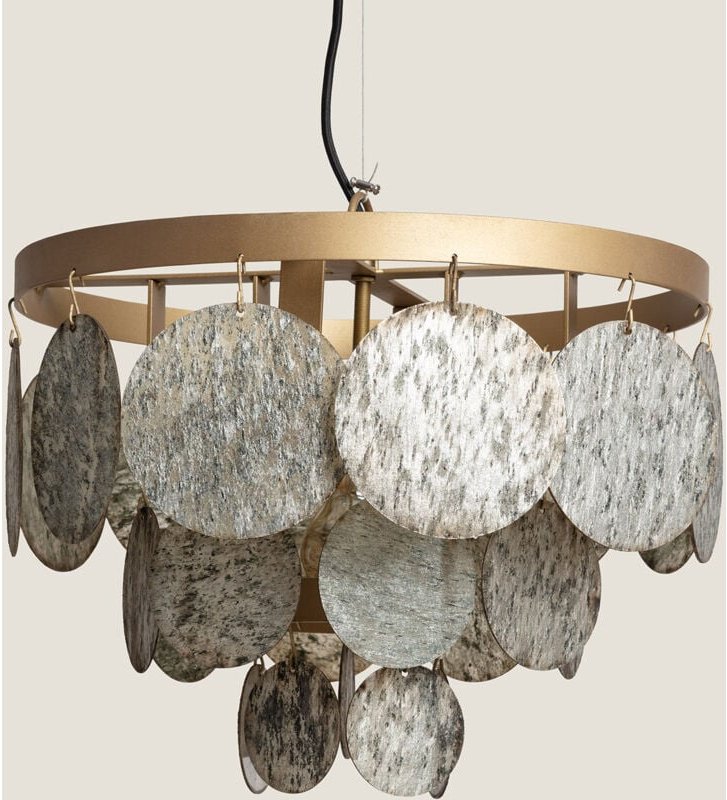 Pendelleuchte aus Metall Armin Silbern