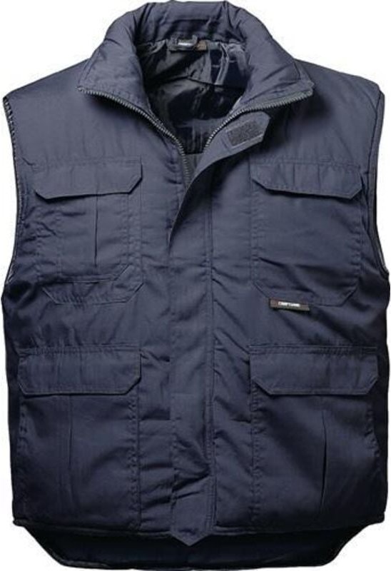 Truckerweste Undeloh Gr.L 54/56 blau Craftland