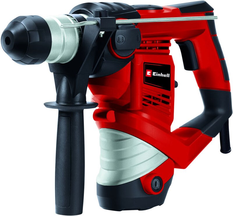 Einhell - Bohrhammer tc-rh 900 (900 Watt, Bohren, Hammerbohren, Meißeln mit Meißelfixierung, Überlastrutschkupplung, pne...