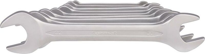 Doppelmaulschlüssel-Satz DIN3110 6-32 mm, 9-teilig - Format