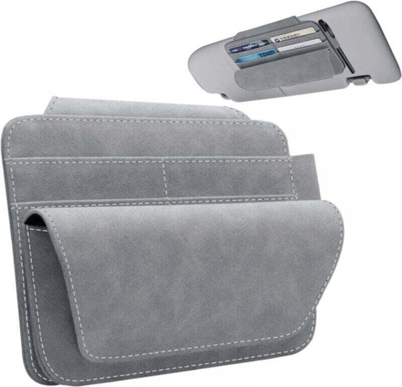 Kartenhalter für die Sonnenblende im Auto, Aufbewahrungsclip für die Sonnenblende – Visier-Organizer für Auto- und Wohnm...