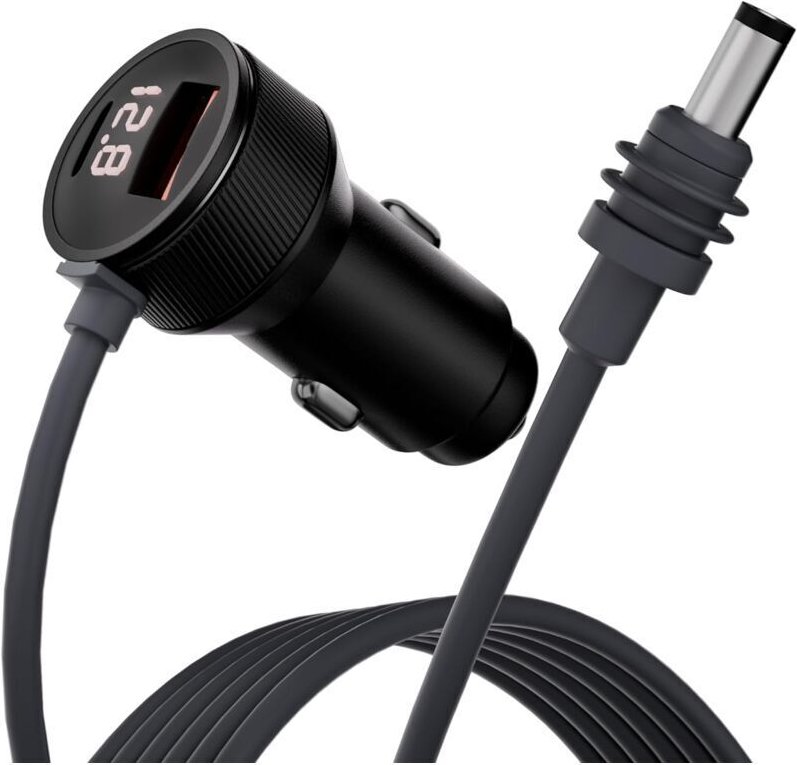 Mini-Autoladegerät, 12-V-Netzteil für Mini Starlink 3m, 12–24-V-Zigarettenanzünderadapter mit USB-Anschluss, Typ-C-Ansch...