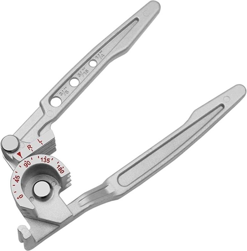 3-in-1-Rohrbieger 180 Grad 6 mm 8 mm 10 mm 1/4 Zoll 5/16 Zoll 3/8 Zoll Rohrbiegewerkzeug Rohrbiegezange