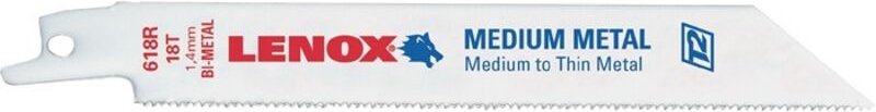 LENOX 20566618R Säbelsägeblatt 618R Länge 152 mm Breite 19 mm Zahnteilung TPI 18
