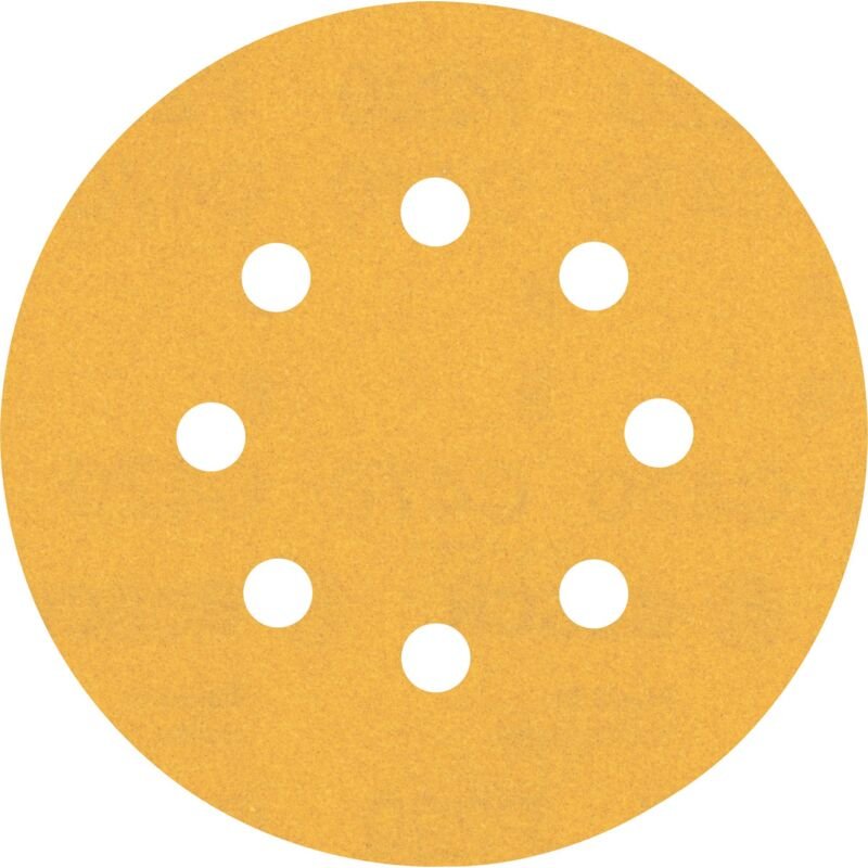 Expert C470 Schleifp. mit 8 Löchern für Exzenterschl., 125 mm, k 220, 50-tlg. - Bosch