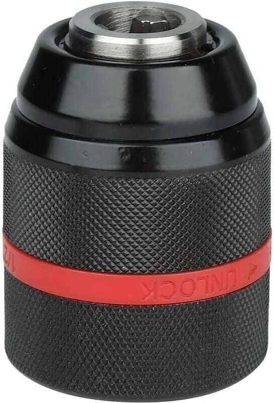 ZVD - Mandrin de perçage sans clé, mandrin de perçage manuel 1/2-20UNF montage 0,04-0,51 pouce mandrin de perçage sans c...