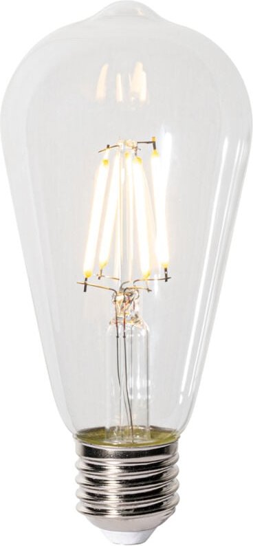 E27 Dimmbare LED-Glühbirne ST64 Klar 5W 600 lm 2700K