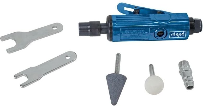 Druckluftschleifer Schleifgerät Mini Schleifer Druckschleifer - Scheppach