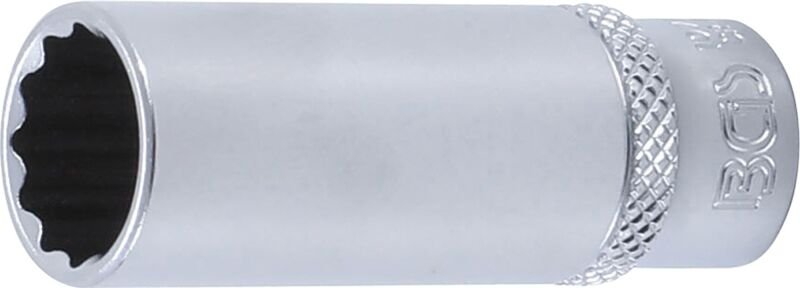 Bgs Technic - Steckschlüssel-Einsatz Zwölfkant, tief Antrieb Innenvierkant 6,3 mm (1/4') sw 13 mm