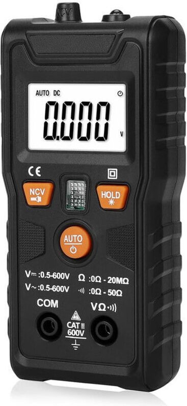 Digitales Multimeter, automatischer Spannungsprüfer, 4000 Messpunkte, Multimeter mit berührungsloser Spannungsmessung