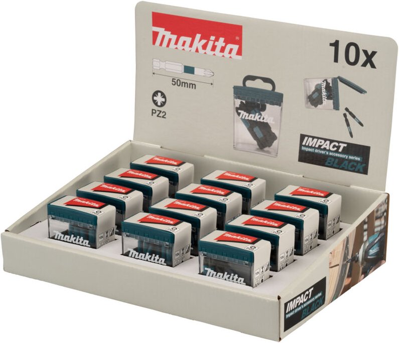 E-12413-12 Torsionsbits schwarz PZ2-50 - Makita