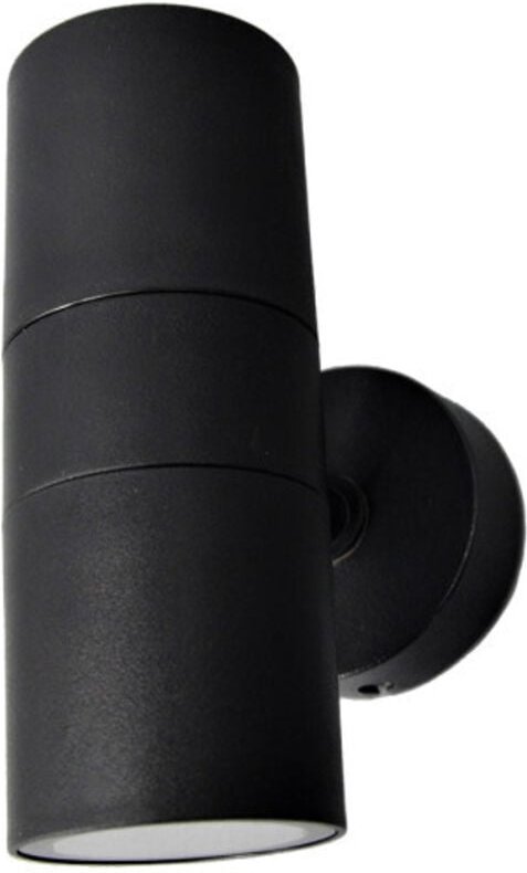 Becala außenwandleuchte 2xgu10 schwarz ip44 15,2x7,3x11,3 cm