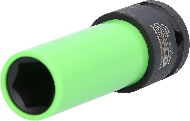 1/2' Alu-Felgen Kraft-Stecknuss robust, lang, 15mm