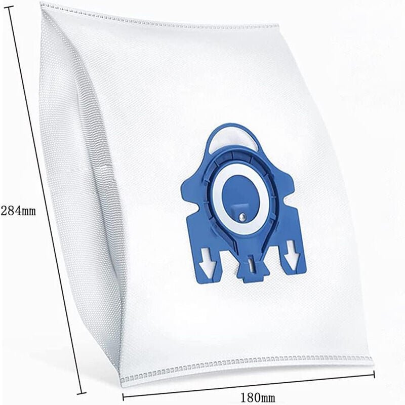 3D Efficiency Staubsaugerbeutel, 5er Pack Beutel, Staubsaugerbeutel kompatibel mit Miele FJM/GN, Classic C2, Complete C3...