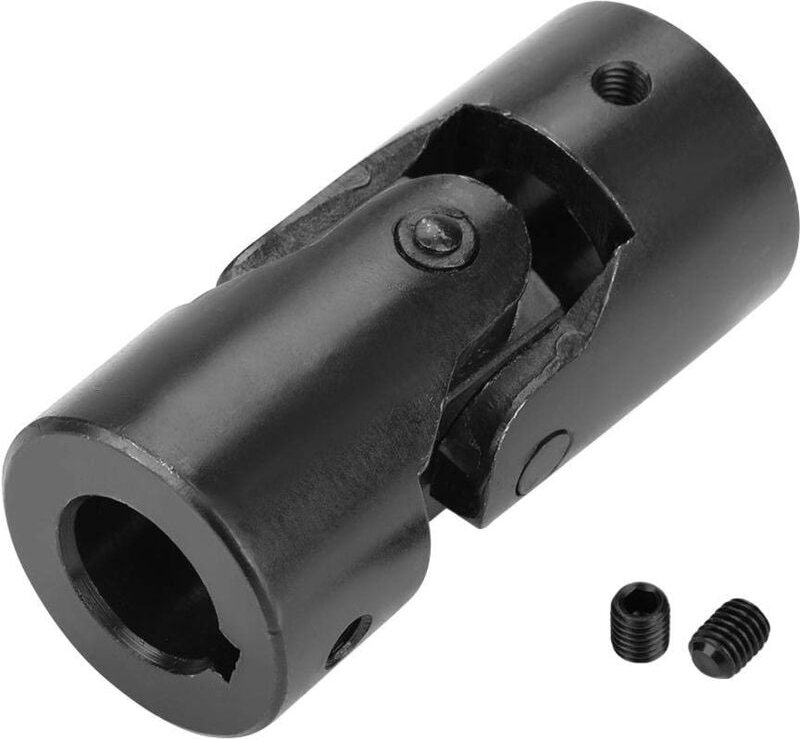 25mm Kardangelenk, Wellenkupplung Motoranschluss diy Lenkung Universalgelenk mit Keilnut 25 × 49 × 108mm