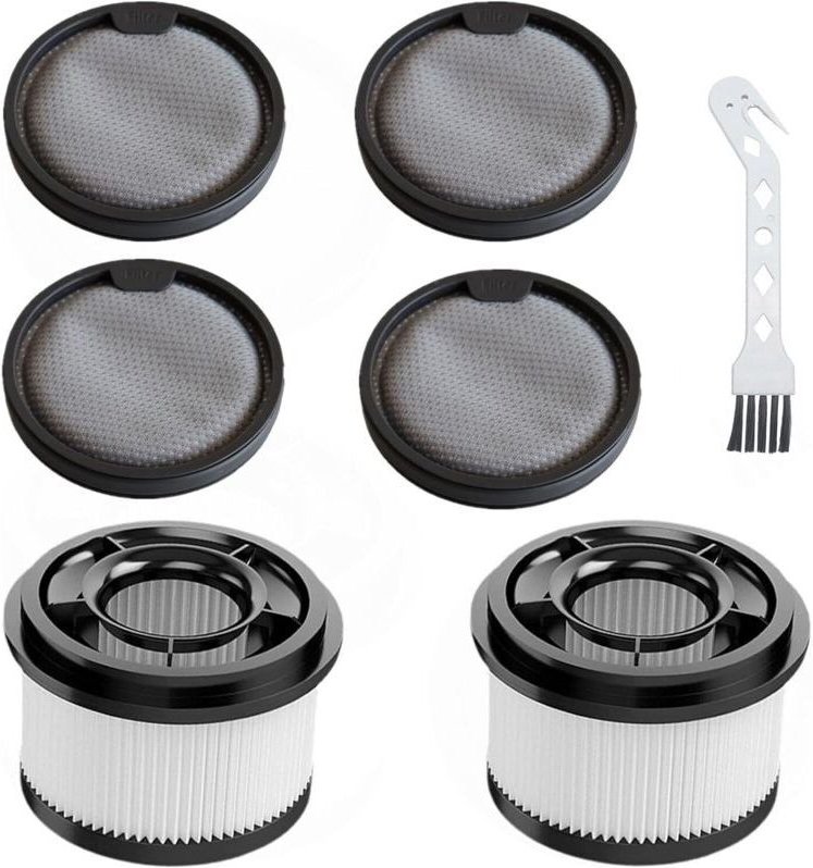 Set mit 7 Filtern und Reinigungsbürste, Zubehör für Dreame T10 T20 T30 Staubsauger, kompatibel mit Dreame V12S V16S G9 G...