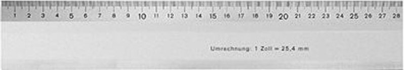 Helios preisser Leichtmetall Maßstab Länge 600 mm
