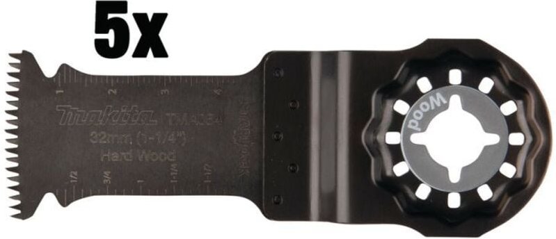 Tauchsägeblatt-Set, 5 Stk., TMA054, 32x50 mm, 1,8 mm - Makita