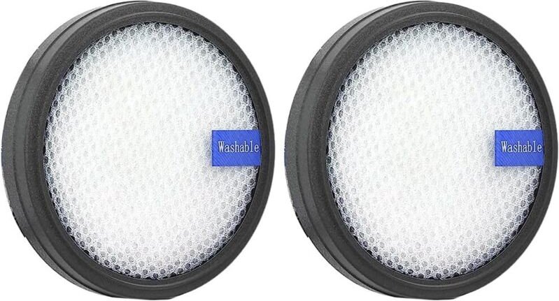 2er-Pack waschbare HEPA-Filter, leichte Ersatzfilter für kabellose Staubsauger für PRETTYCARE W200 W300 W400