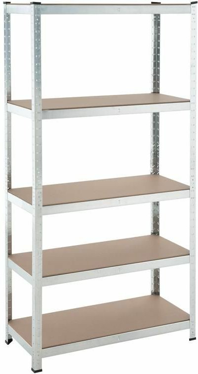 Steckregal Werkstattregal Kellerregal Schwerlastregal Metallregal Lagerregal Verzinkt / 180x90x40cm 350kg