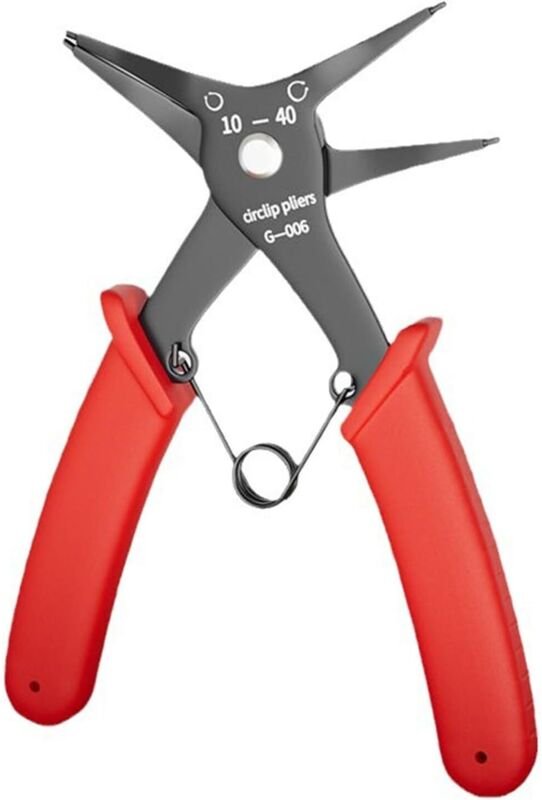 2-in-1-Ringzange, Mehrzweck-Rundzange, Werkzeug zum Entfernen von hochkohlenstoffhaltigem Stahl für die interne Montage